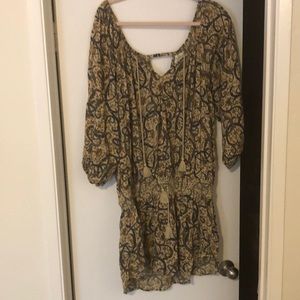 Ralph Lauren short dress- cute paisley design